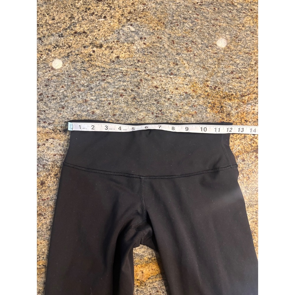 Lululemon Wunder Under Crop III‎ (Second Release) Black Size 4 - W6HC3S - Picture 4 of 8